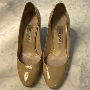 Nude Jimmy Choo pumps 39.5